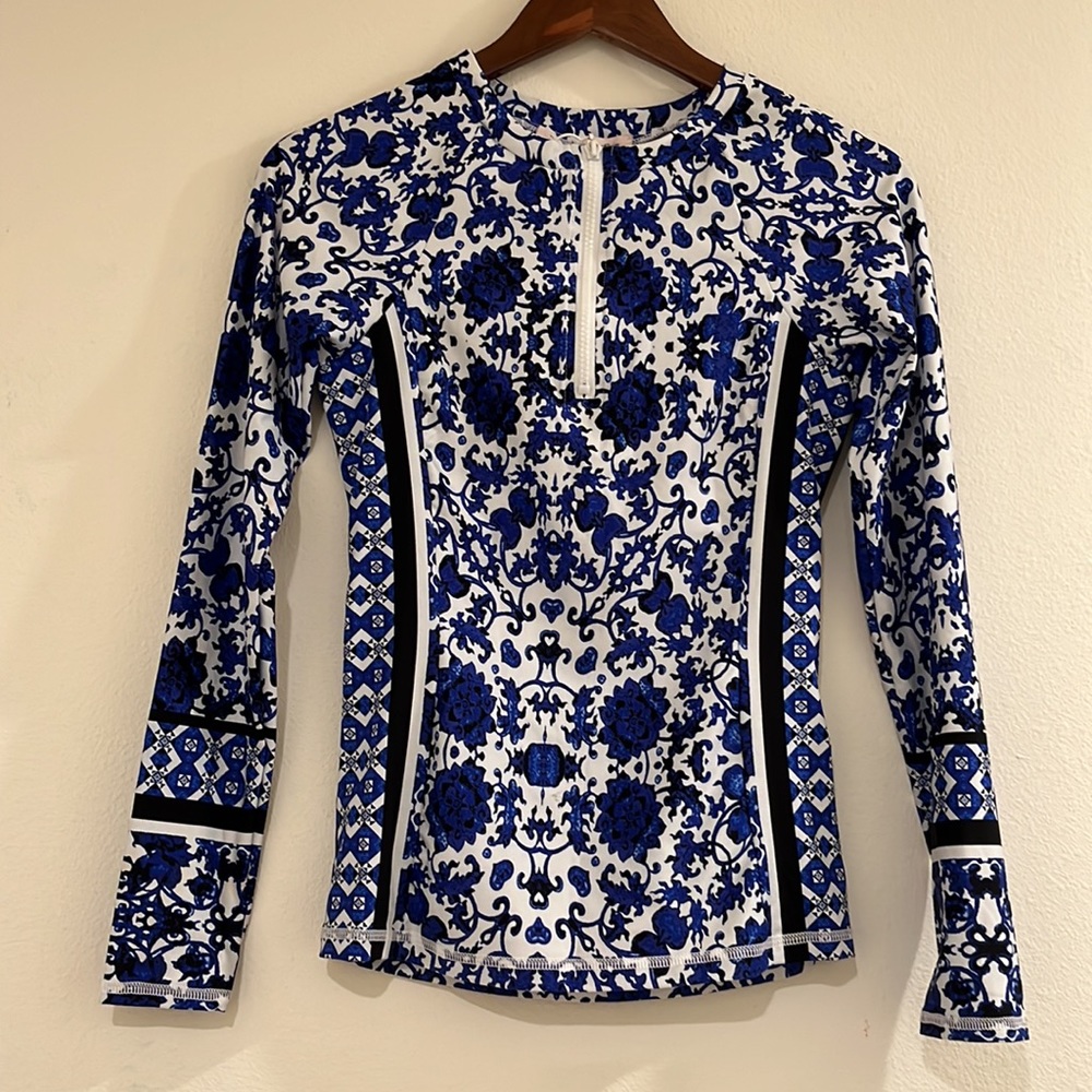 Nanette Lepore “Saint Etienne” Rashguard Swim Cover - Picture 5 of 16
